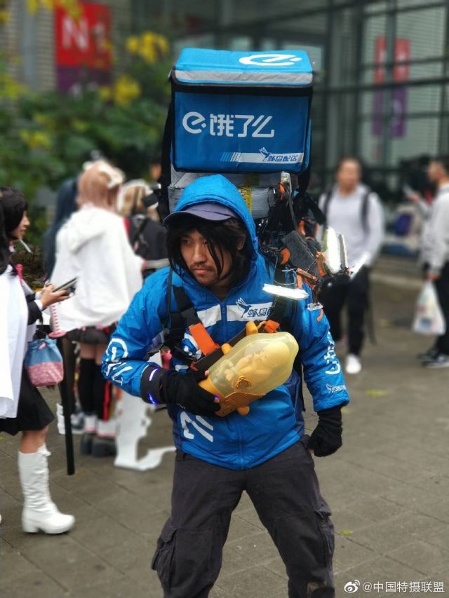 在CP31看到真的外卖大战了