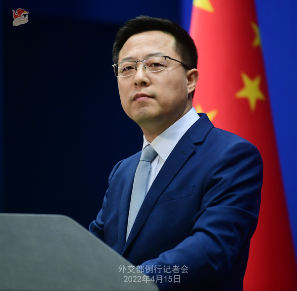 外交部:中国终将统一 也必将统一